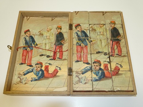 Rare ancienne boite cubes - boite,
