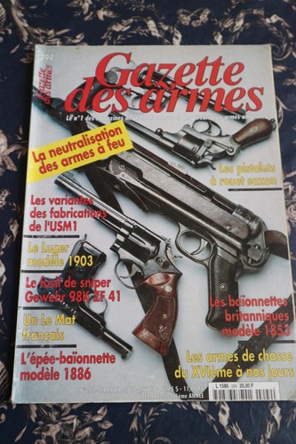 Revue gazette armes 294 - armes, n°294