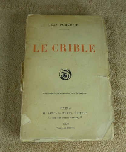 Jean pommerol crible - jean,