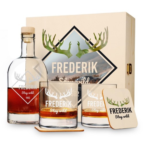 Whisky ensemble cadeau tlg - whisky, 6-tlg