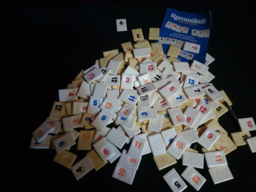 Plaquettes origine rummikub - plaquettes, d'origine