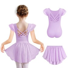 Filles Ballet Robe Violet
