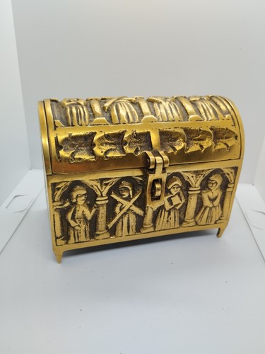 Ancien coffret boite - en, bronze