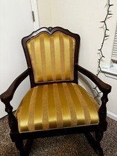 Rocking chair, solid wood, for