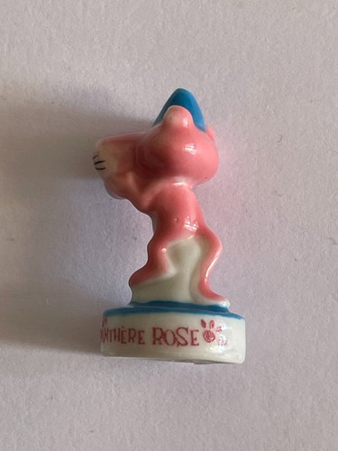 Fève panthere rose pop art - -,