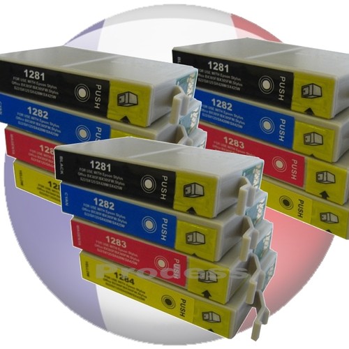 Cartouches encre - 12,