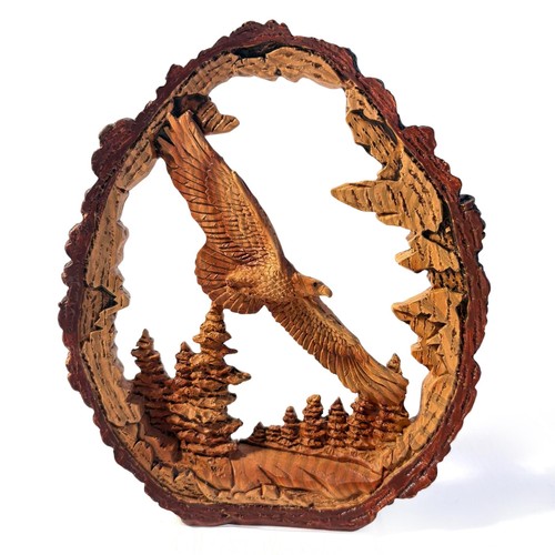 Sculpture aigle volant - sculpture,