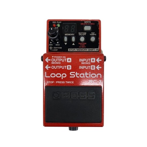 Pédale effets boss 3 - pédale, rc-3