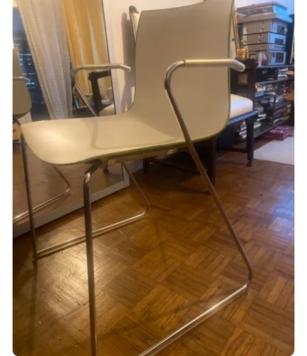 Chaise arper verte accoudoirs - verte,