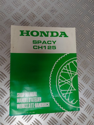 Manuel atelier honda spacy - manuel,