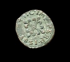 HENRI III Liard à l'H