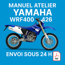 Manuel Atelier Yamaha WRF 400