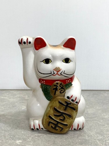 Figurine céramique maneki - figurine, en