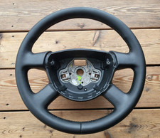 NEW LEATHER STEERING WHEEL for VW T5 2007- VOLKSWAGEN T5 TRANSPORTER MULTIVAN
