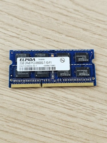 Mémoire ram sodimm elpida 2go - sodimm,