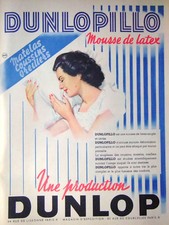 1953 DUNLOPILLO FOAM LATEX MATTRESS PILLOW CUSHIONS