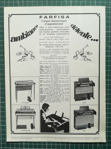 1076 publicité circa 1960 - publicité,