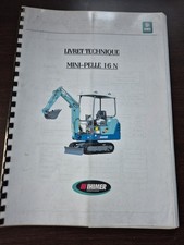 Livret Technique Mini Pelle