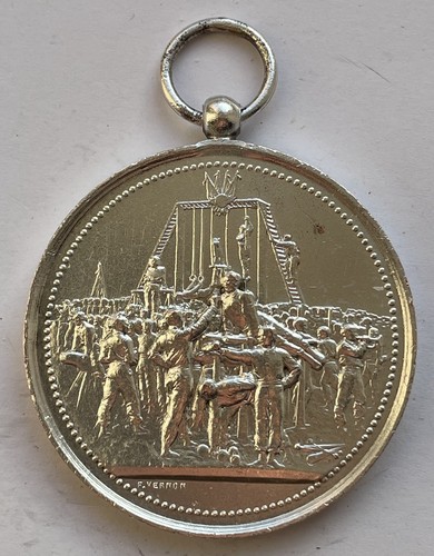 Médaille saint - vernon, )