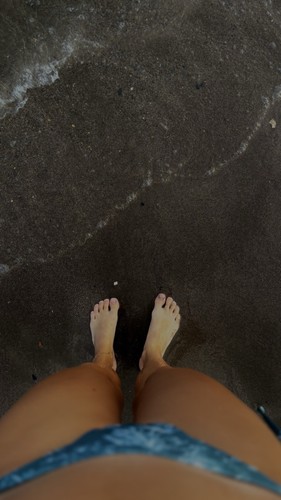Photo pieds sur plage - plage,