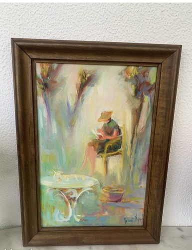 Huile sur toile - , animée
