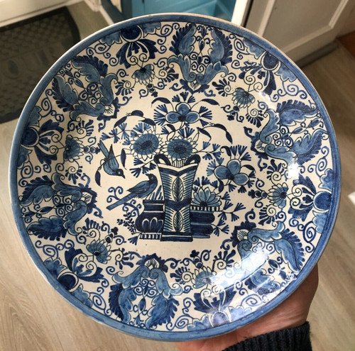 Belle assiette faïence delft - belle,