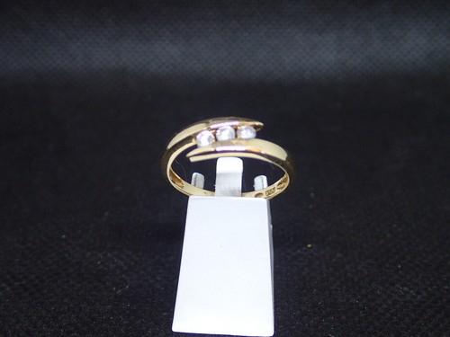 Bague trilogie jaune - trilogie,