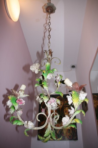 Petit lustre suspension métal - lustre,
