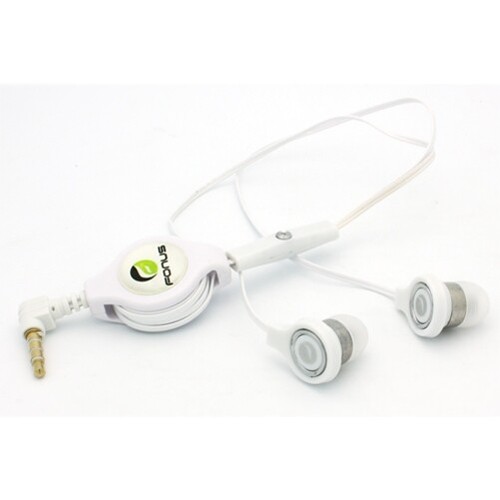 Retractable earphones - retractable,