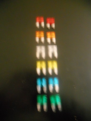 Lot mini fusibles auto moto - mini,