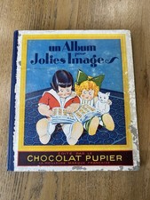 Album Pretty Images Chromo Chocolate Pupier 1932 Advertising Old Vintage