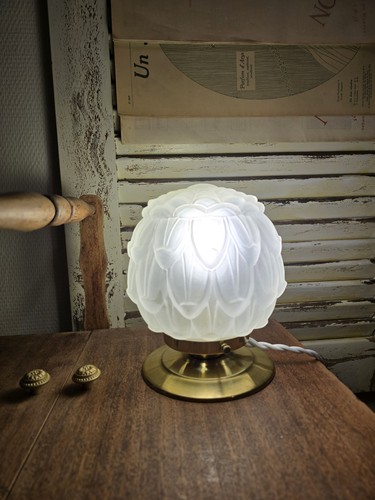 Lampe table vintage art - vintage,