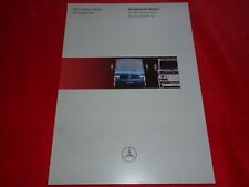 Mercedes T2 Large Transporter 811D Box Car Flatbed Truck Tipper Brochure 1995