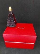Baccarat Sapin Russe en  Cristal Rouge Boîte D’origine Très Rare Vintage 2009