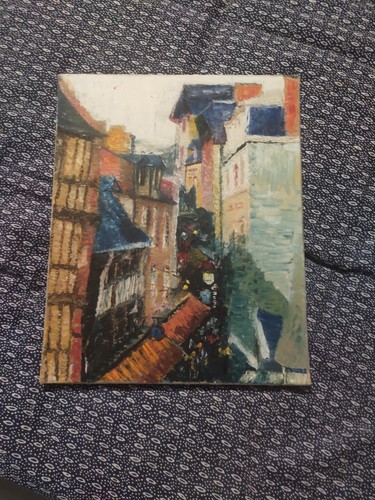 Tableau ancien huile - huile, sur