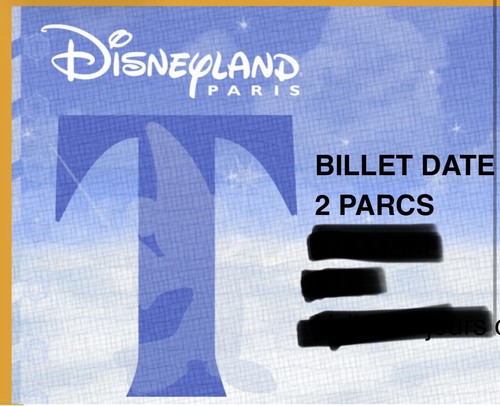 Billet disneyland paris - disneyland,