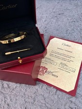 Bracelet Cartier LOVE Or Jaune
