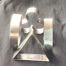 Leonore Doskow Sterling Silver 4 Part Canapé Cutter