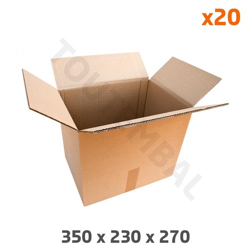 Caisse carton double - caisse, a4