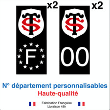 Stickers autocollant plaque