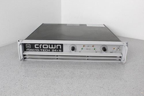 Crown macro tech 24x6 - crown,