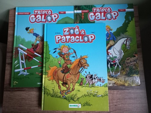 Lot triple galop tome - galop,