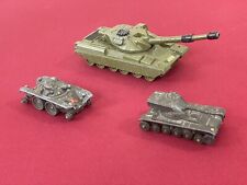 DINKY TOYS Chieftain Tank AMX EBR Panhard Miniature Military Tanks