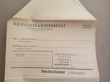 Correspondance prisonnier