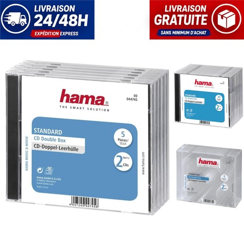 Hama boîtier double - boîtier, cd