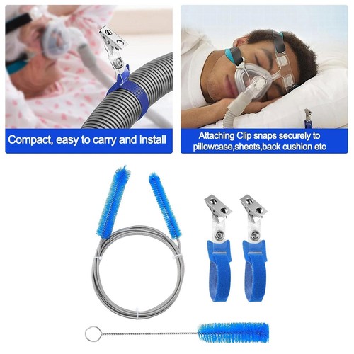 2pcs cpap tube - tube, nettoyage
