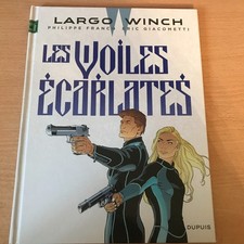 BD LARGO WINCH T22 les voiles