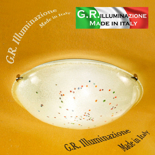 Plafonnier moderne verre - en,