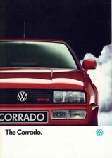 Catalogue Brochure VW Corrado 01/1991 Anglais English