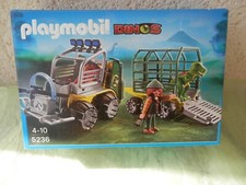 Playmobil Dinos 5236-véhicule + T-Rex boite neuve
